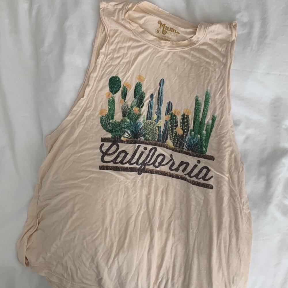 Show me your mumu California muscle tank